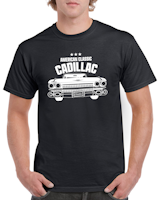 T-shirt herr: American Classic Cadillac