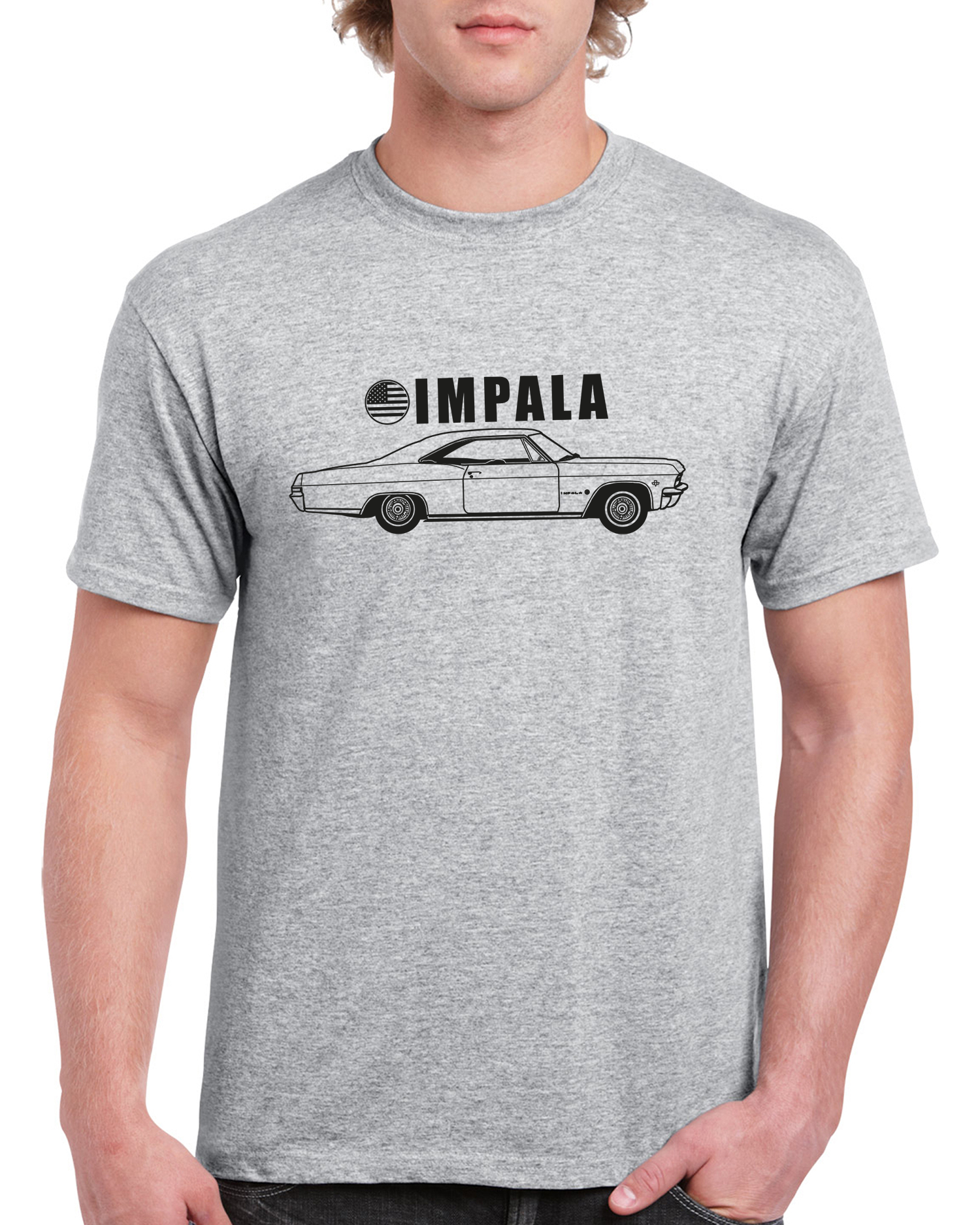 T-shirt herr: IMPALA USA