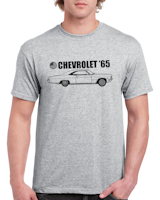 T-shirt herr: Chevrolet Impala -65 Sport Coupe