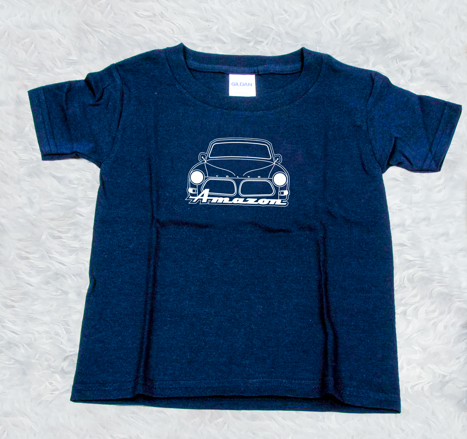 T-shirt barn (strl. CL): Volvo Amazon