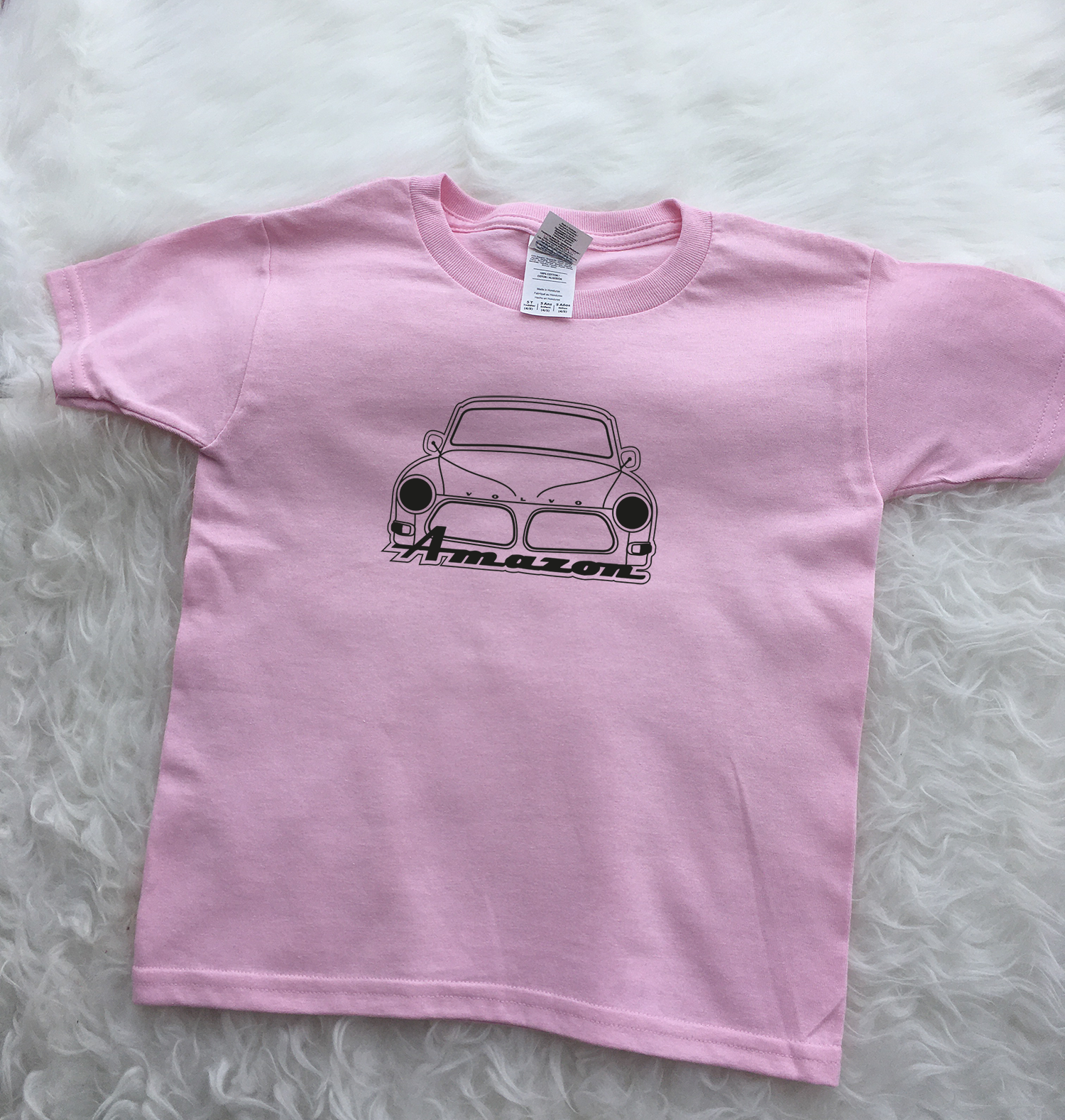 T-shirt barn (2-6 år): Volvo Amazon - Retrotryck