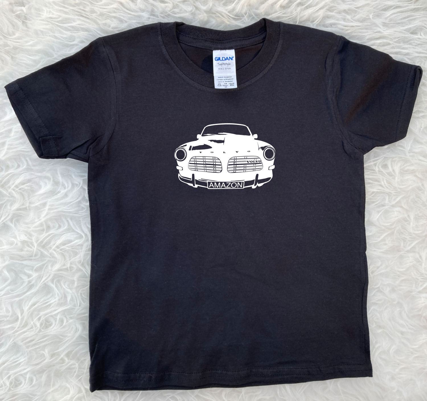 T-shirt barn (strl. CL): Volvo Amazon front