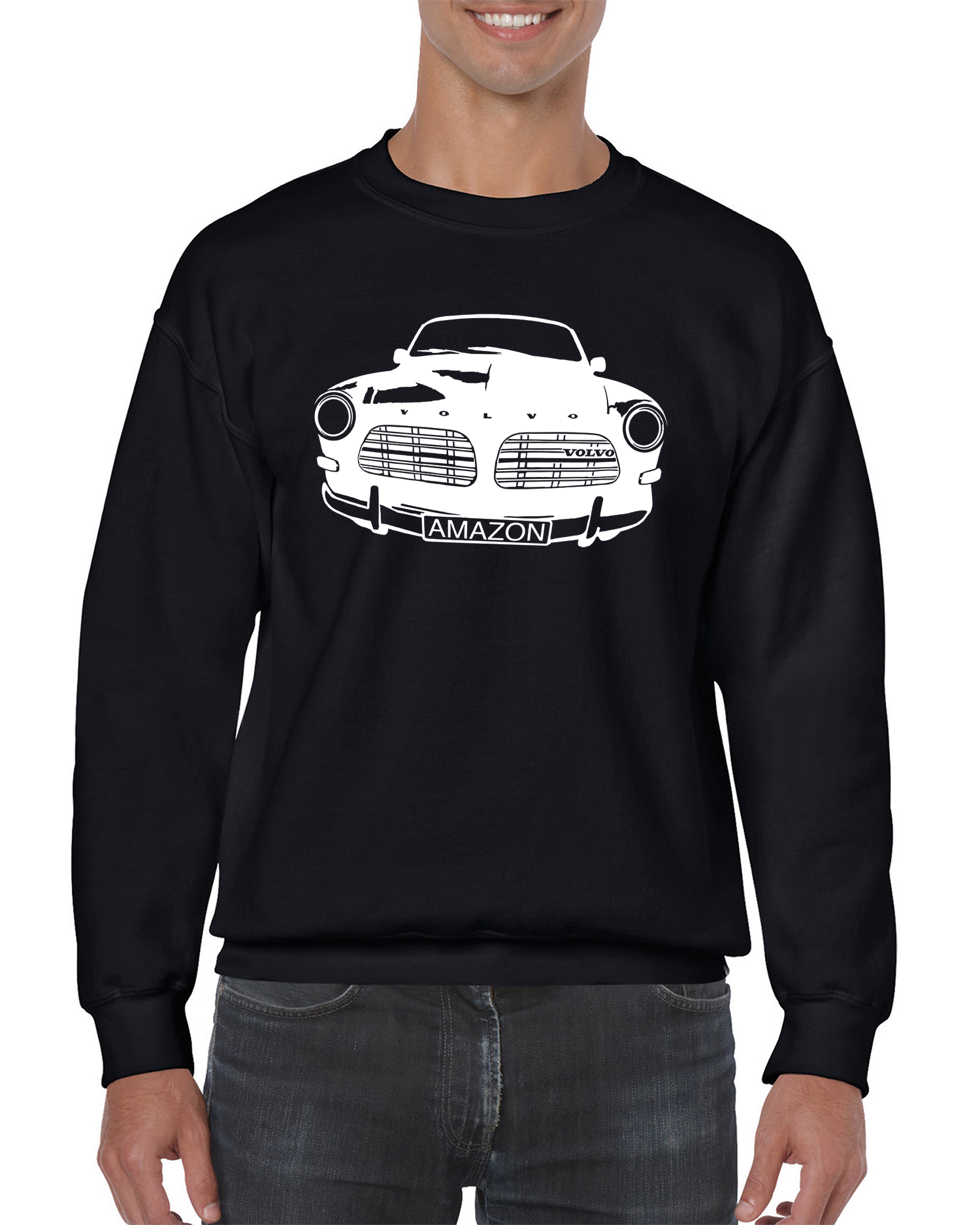 Sweatshirt herr: Volvo Amazon front
