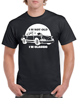 T-shirt herr: Porsche I'm not Old I'm Classic