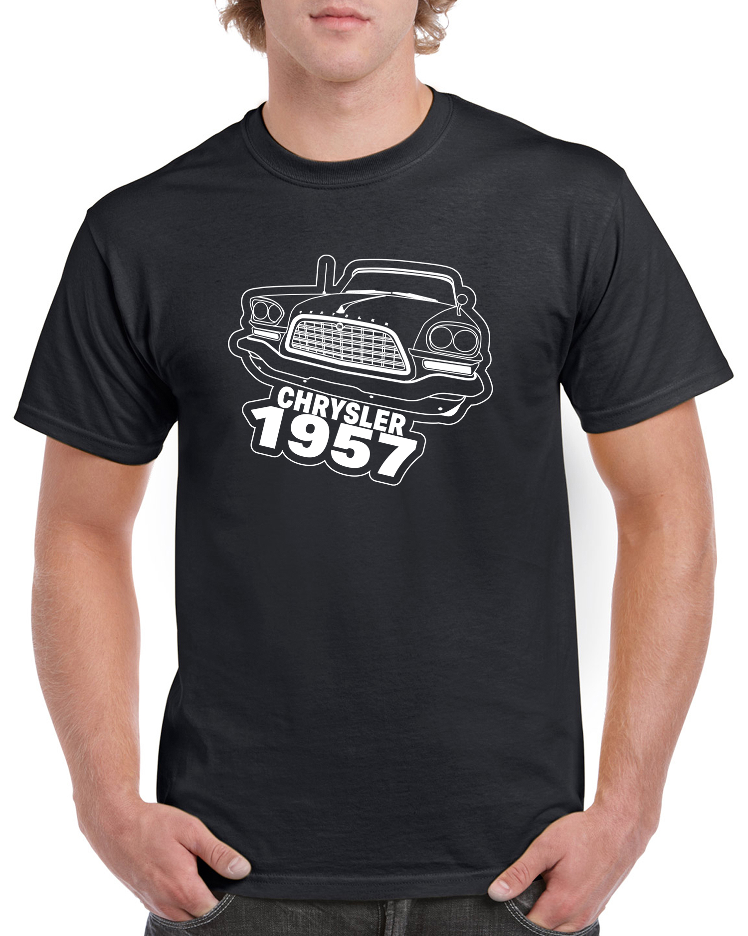 T-shirt herr: Chrysler 1957