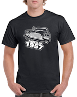 T-shirt herr: Chrysler 1957
