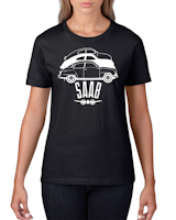 T-shirt dam: SAAB-evolution