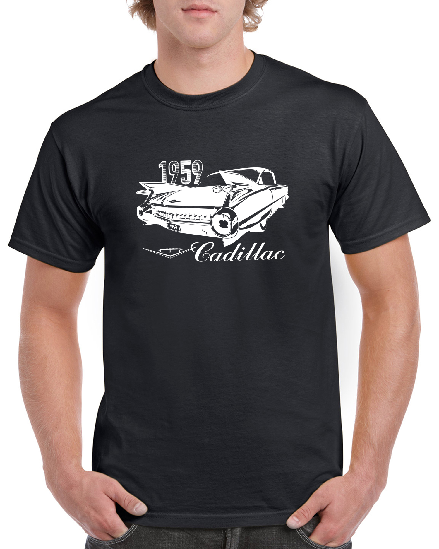 T-shirt herr: 1959 Cadillac