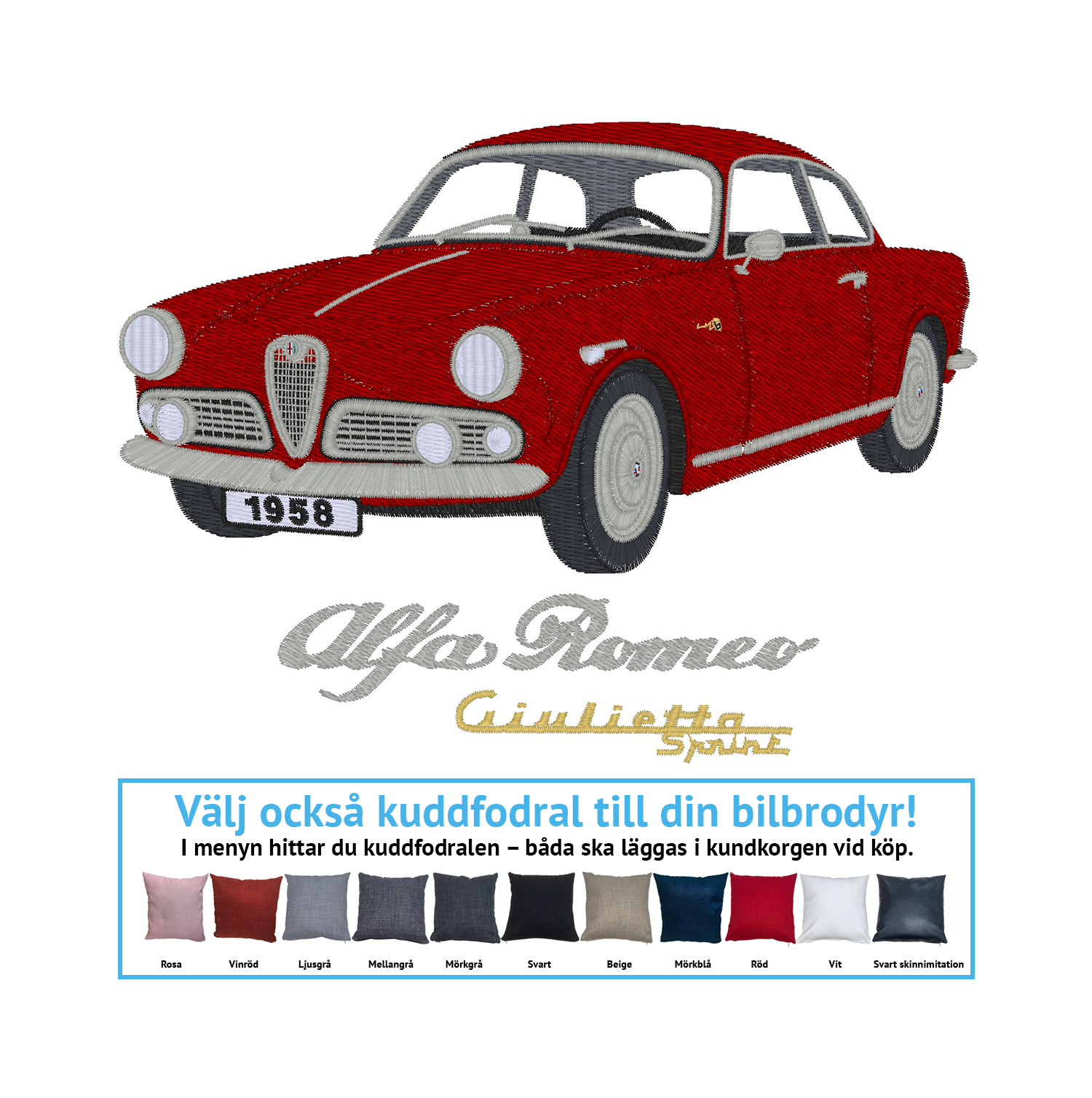 Alfa Romeo Giulietta sprint, 1958
