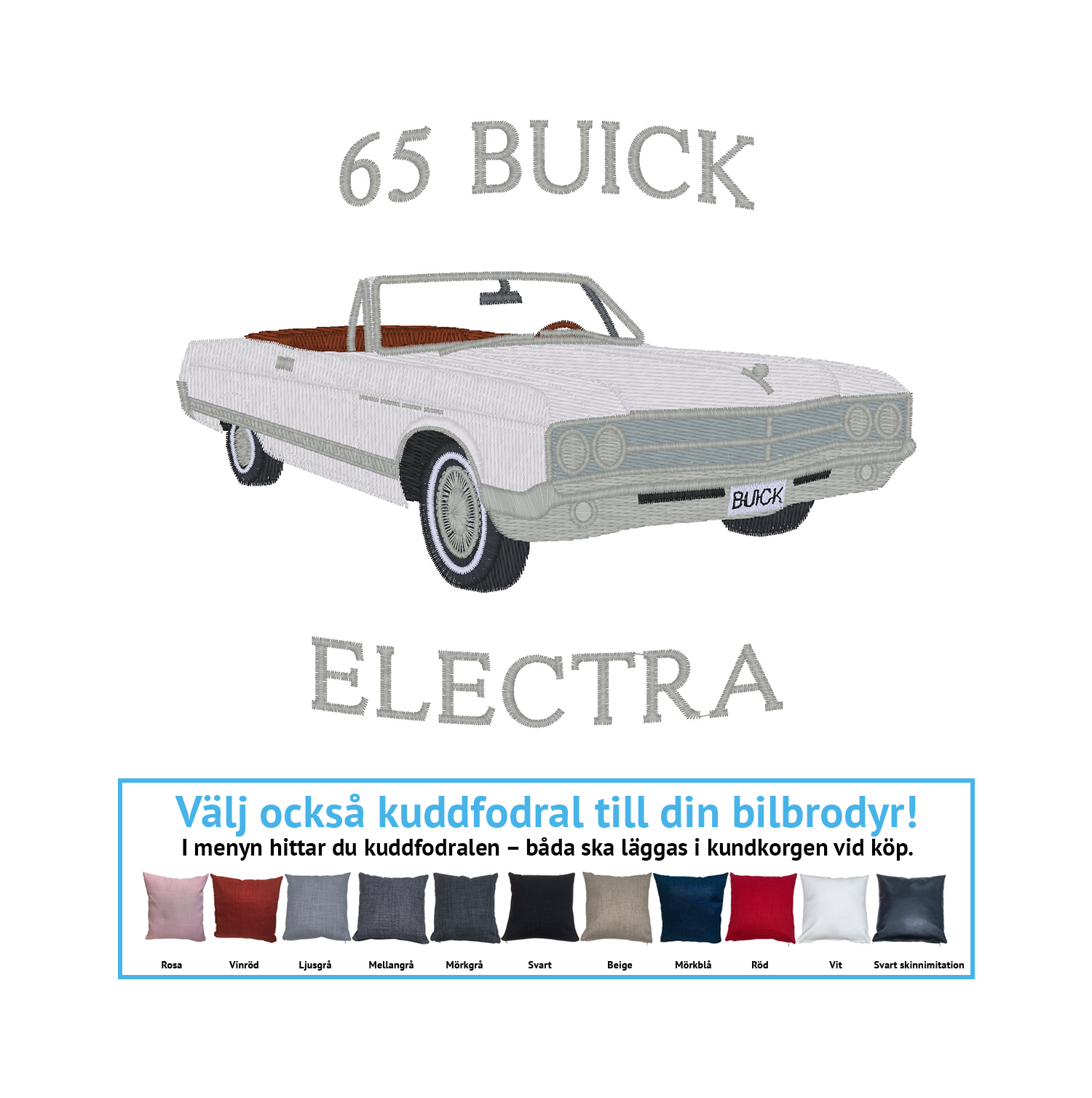 Buick Electra convertible, 1965