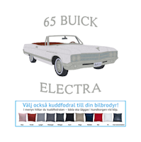 Buick Electra convertible, 1965