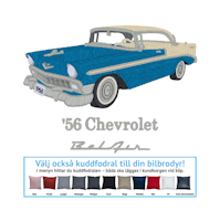 Chevrolet  2D HT Bel Air, 1956