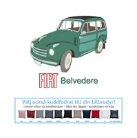 Fiat 500 Belvedere, 1954