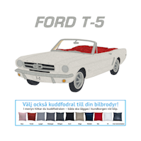 Ford T5 convertible, 1965