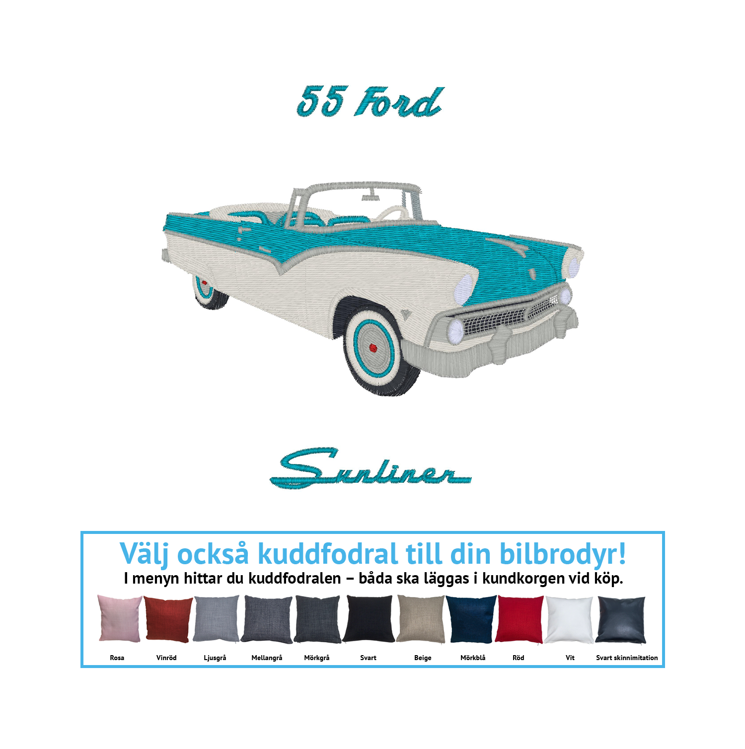 Ford Sunliner, 1955