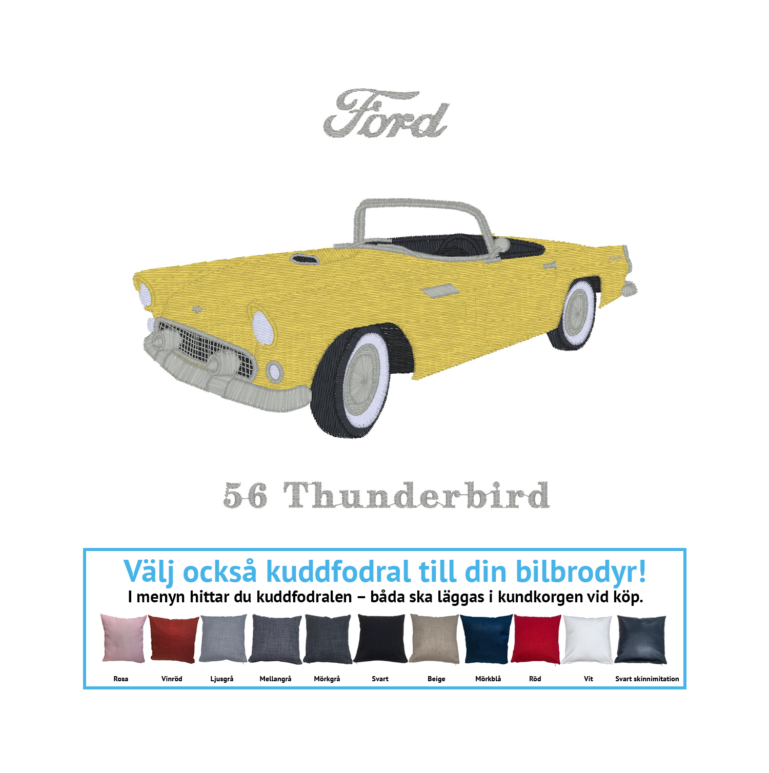 Ford Thunderbird, 1955
