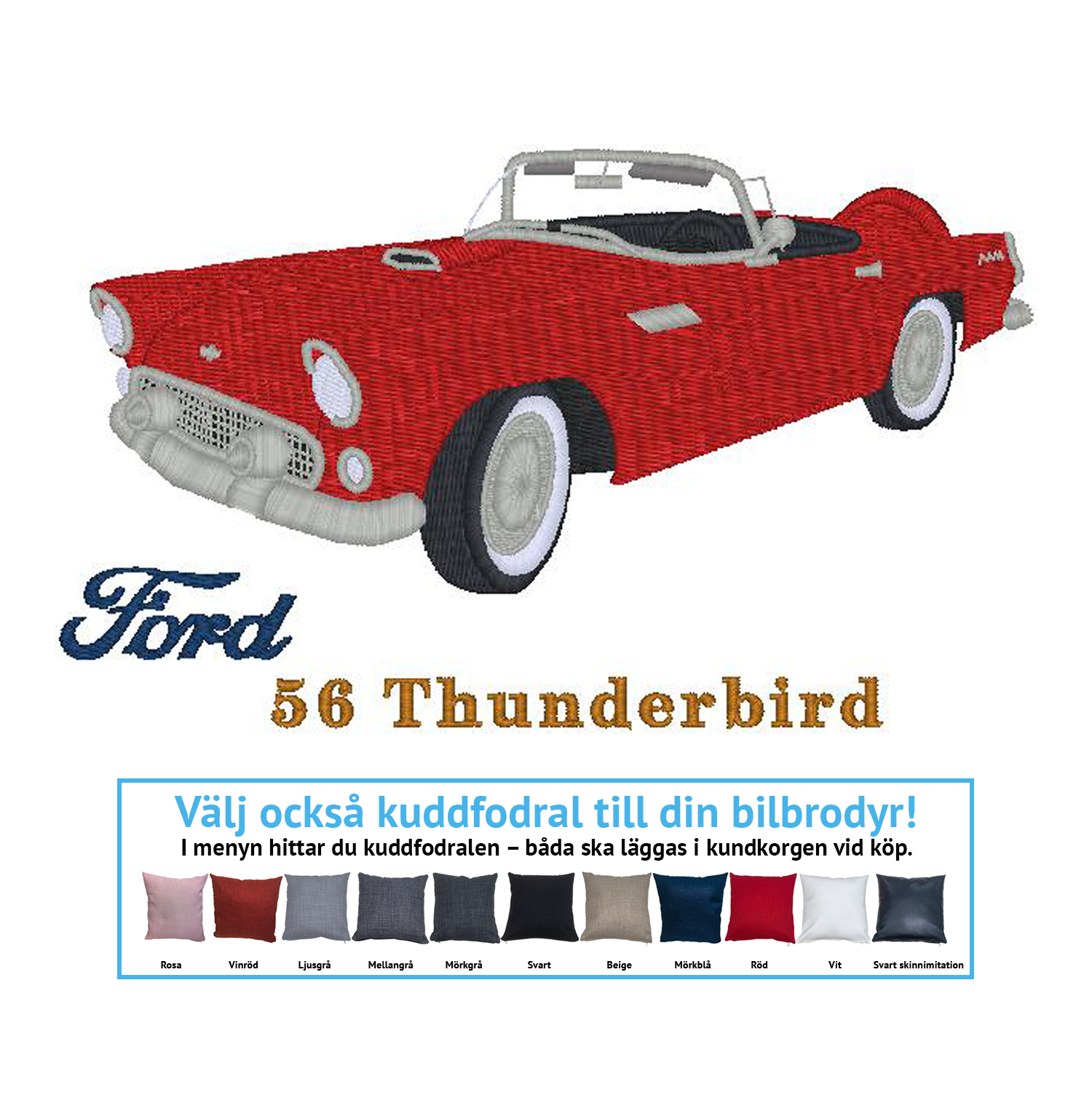 Ford Thunderbird, 1956