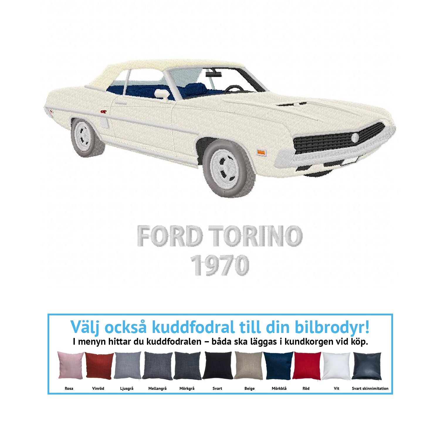 Ford Torino cab, 1970
