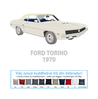 Ford Torino cab, 1970