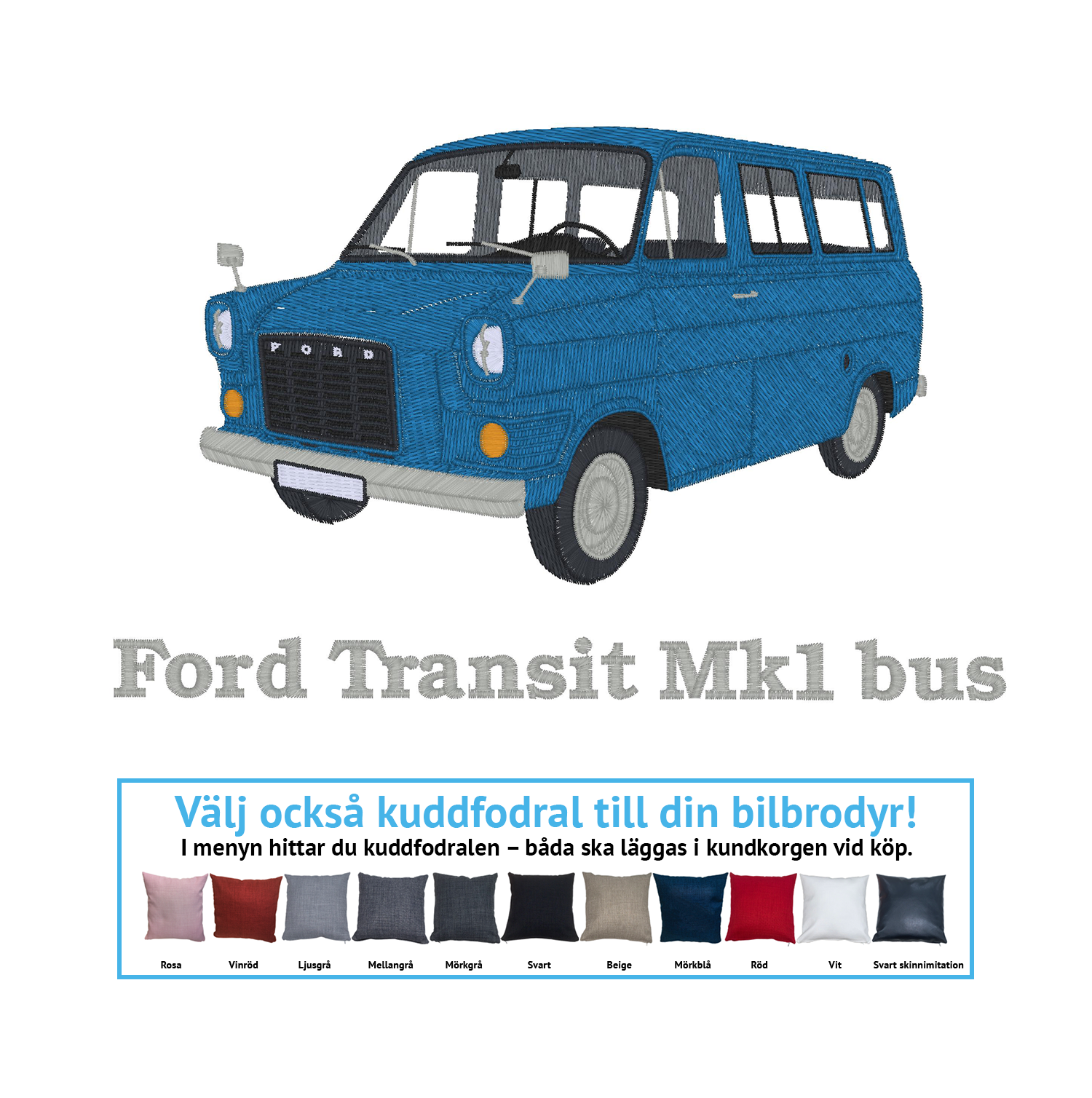Ford Transit Mk1 bus, 1965