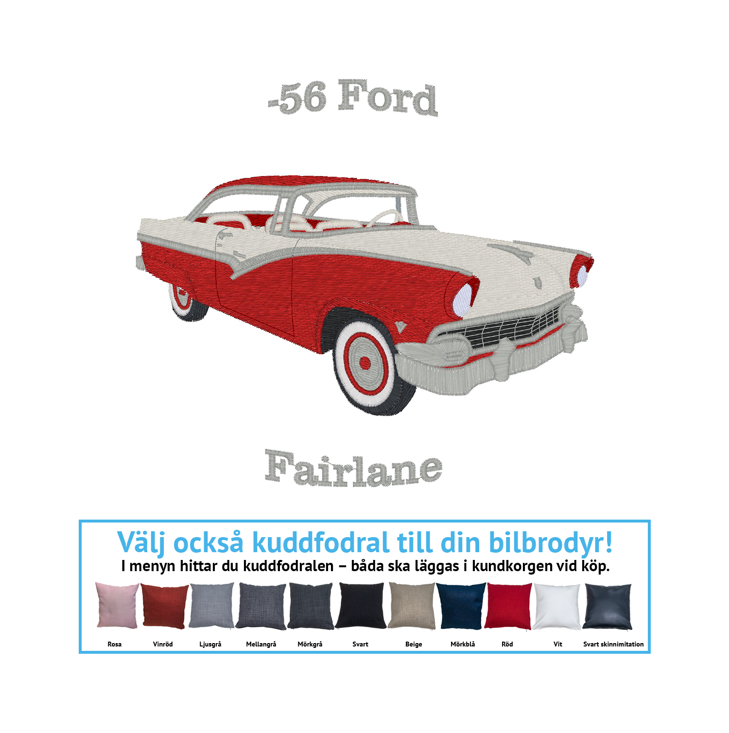 Ford Fairlane 2D HT, 1956