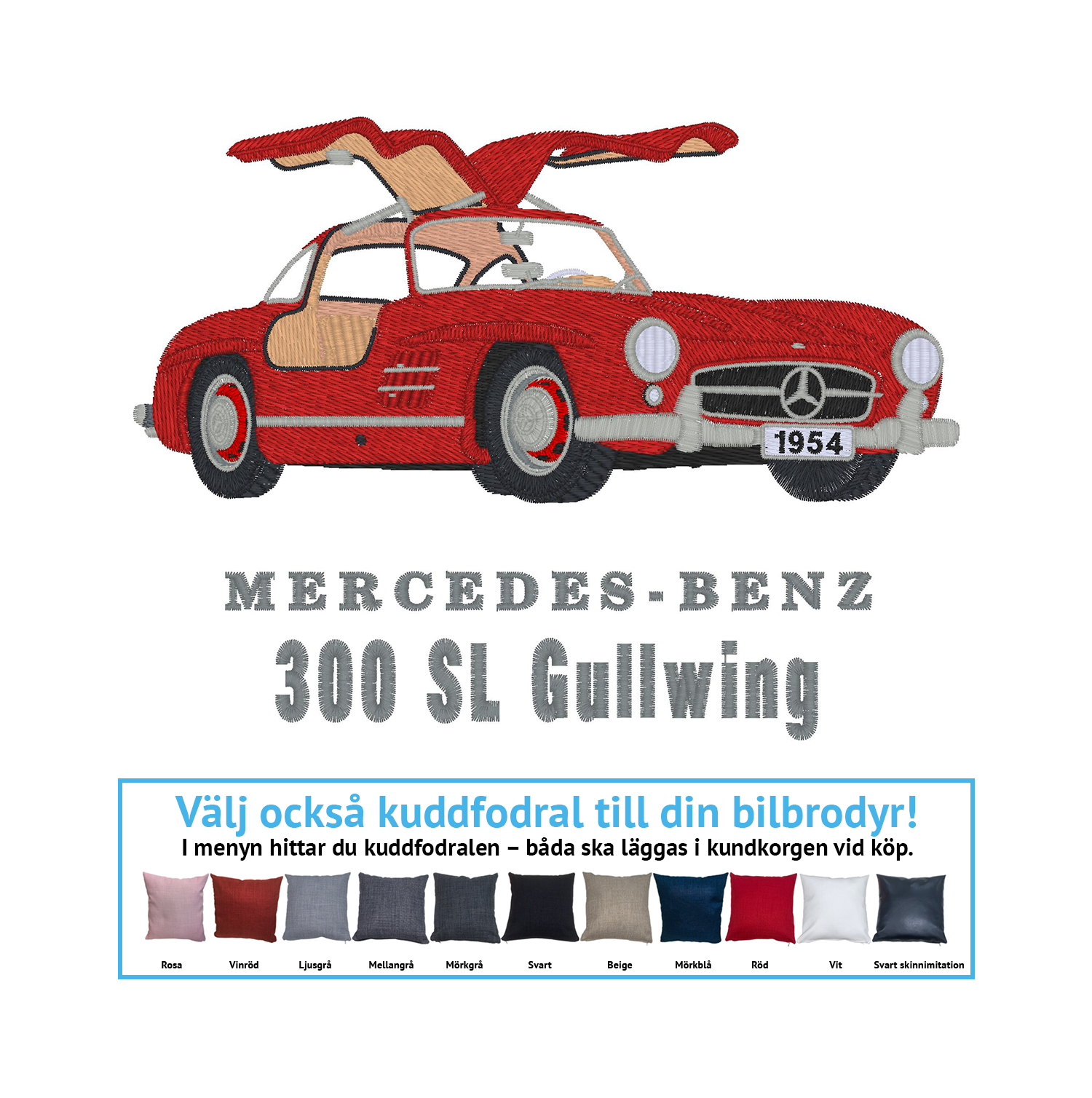 Mercedes Benz 300 SL Gullwing, 1954
