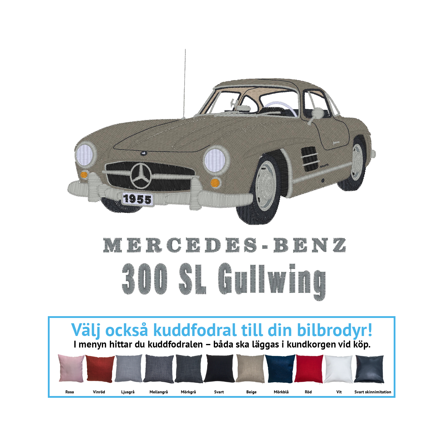 Mercedes Benz 300SL Gullwing, 1955