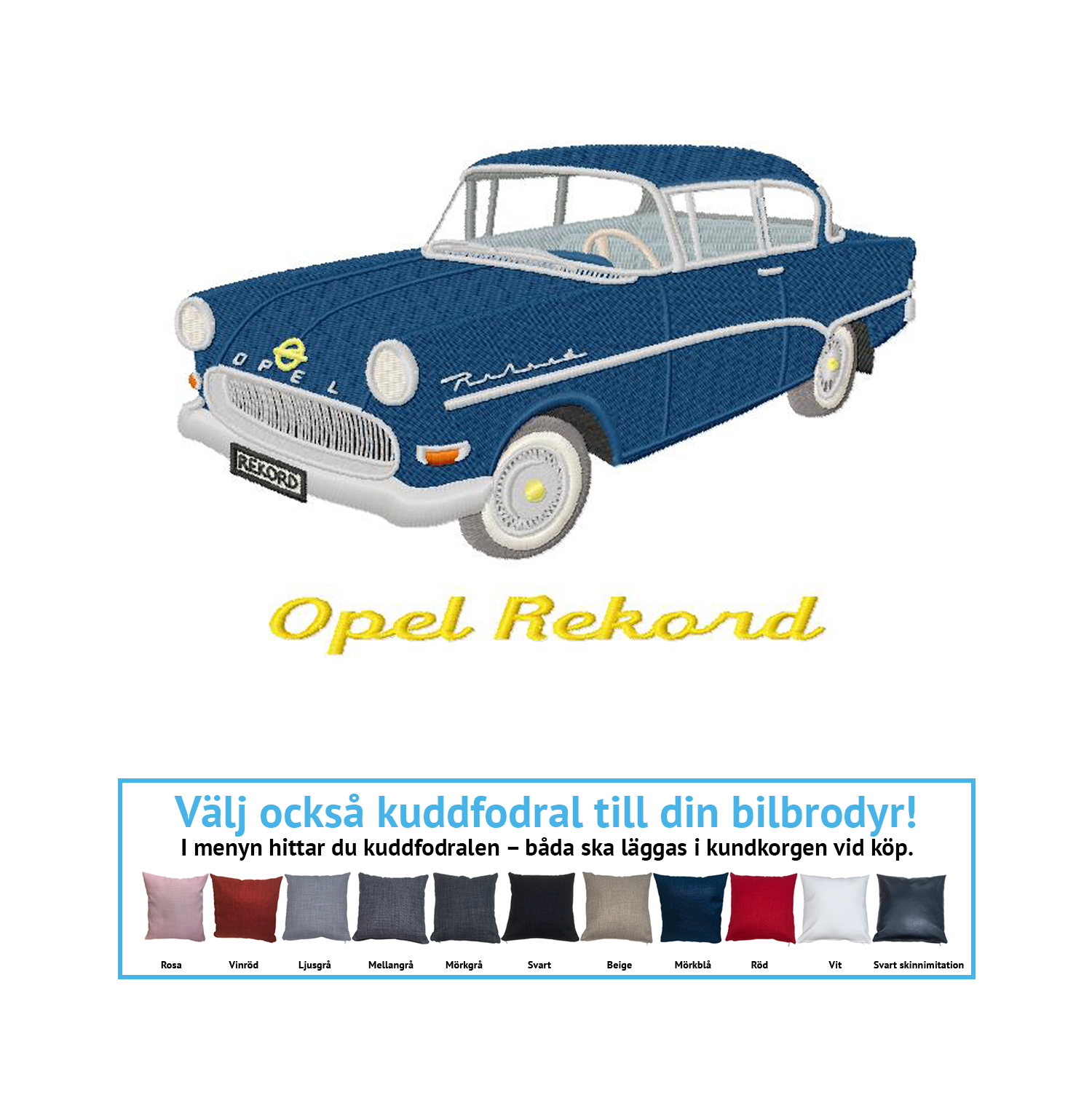 Opel Rekord, 1958