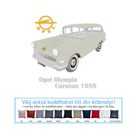 Opel Olympia Caravan, 1959
