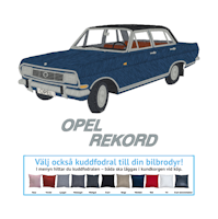 Opel Rekord 4D, 1964