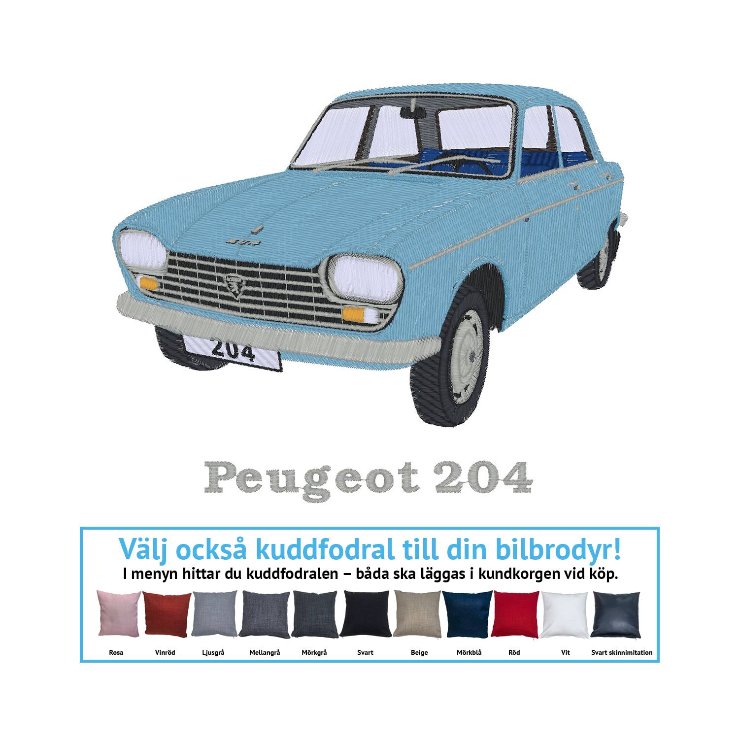 Peugeot 204, 1968