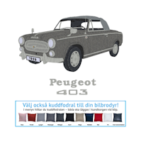 Peugeot 403 Covertible, 1959