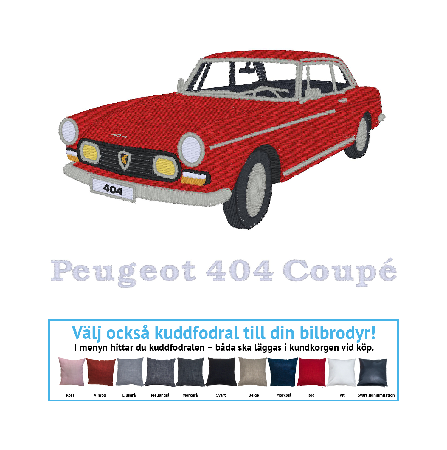 Peugeot 404 coupé, 1968