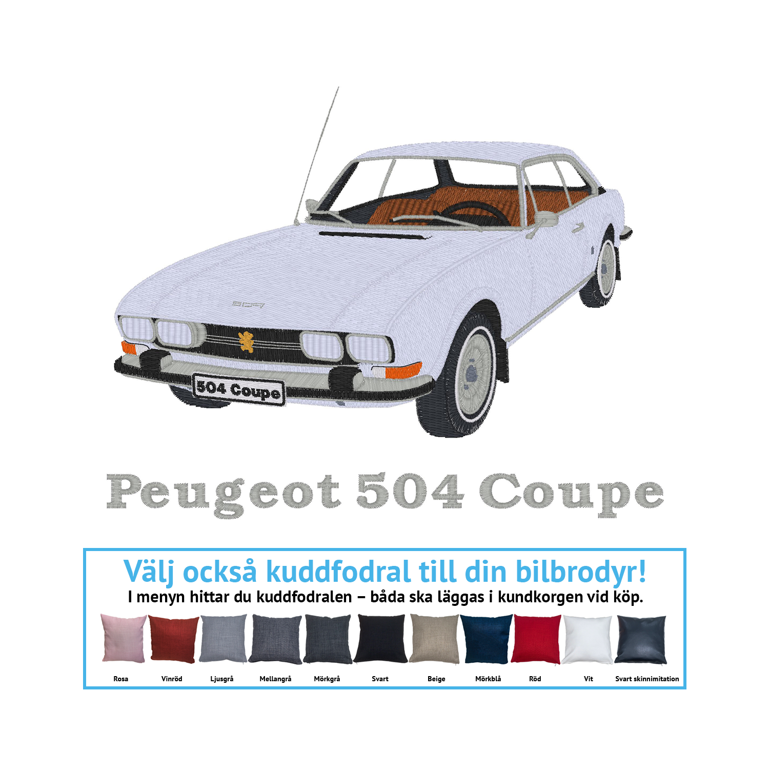 Peugeot 504 Coupé, 1973
