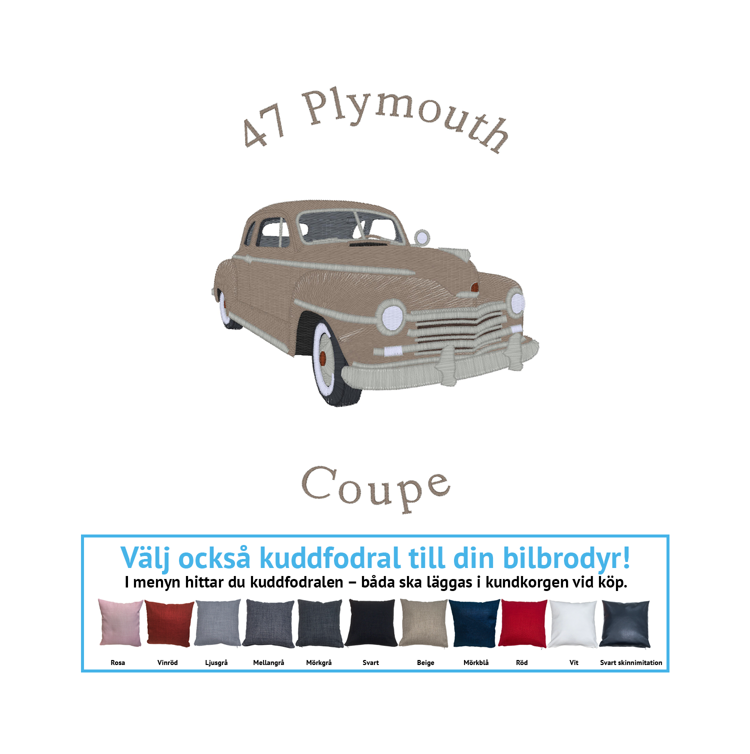 Plymouth coupe, 1947