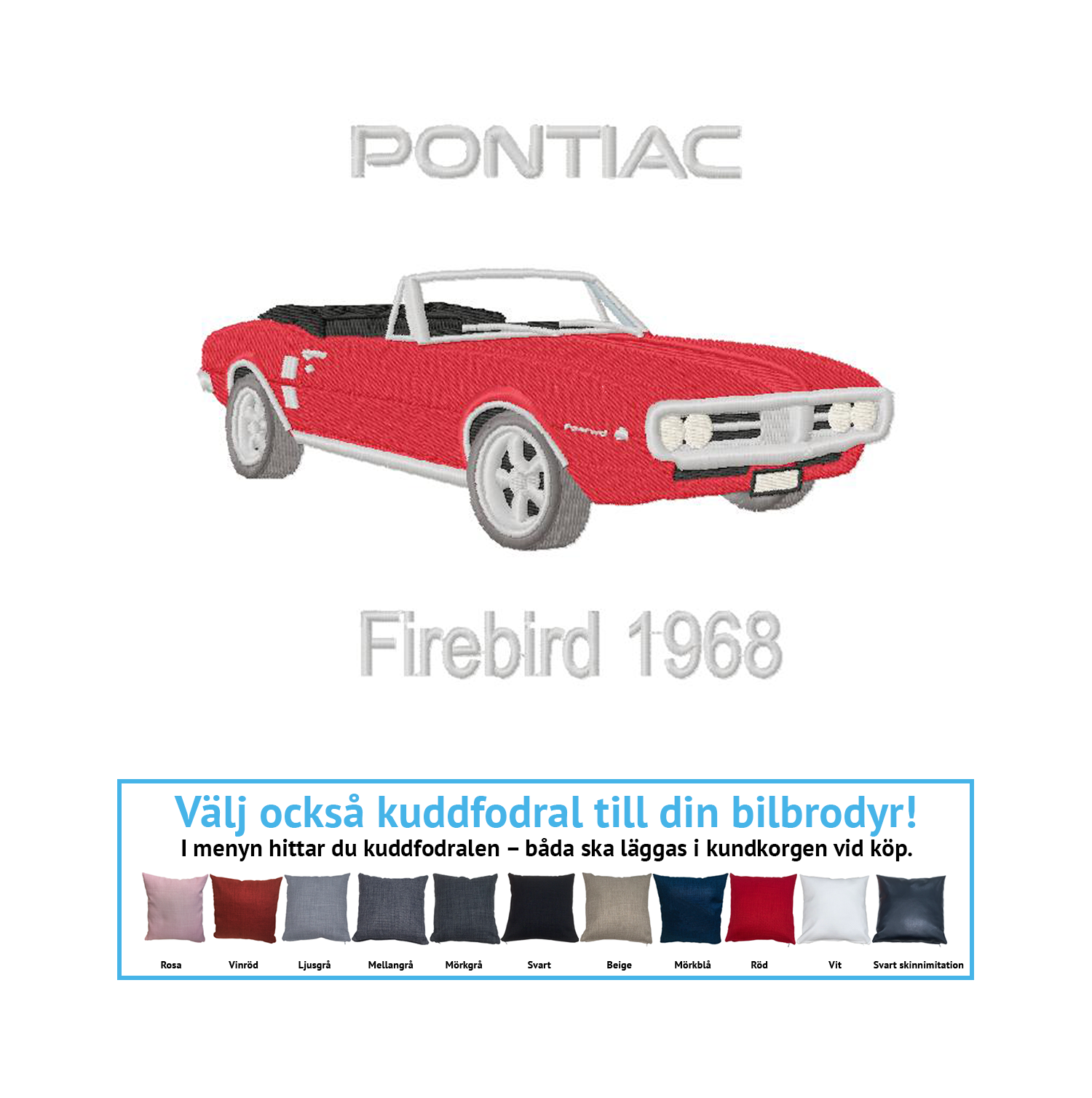 Pontiac Firebird cab, 1968