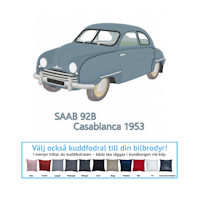 Saab 92B Casablanca, 1953