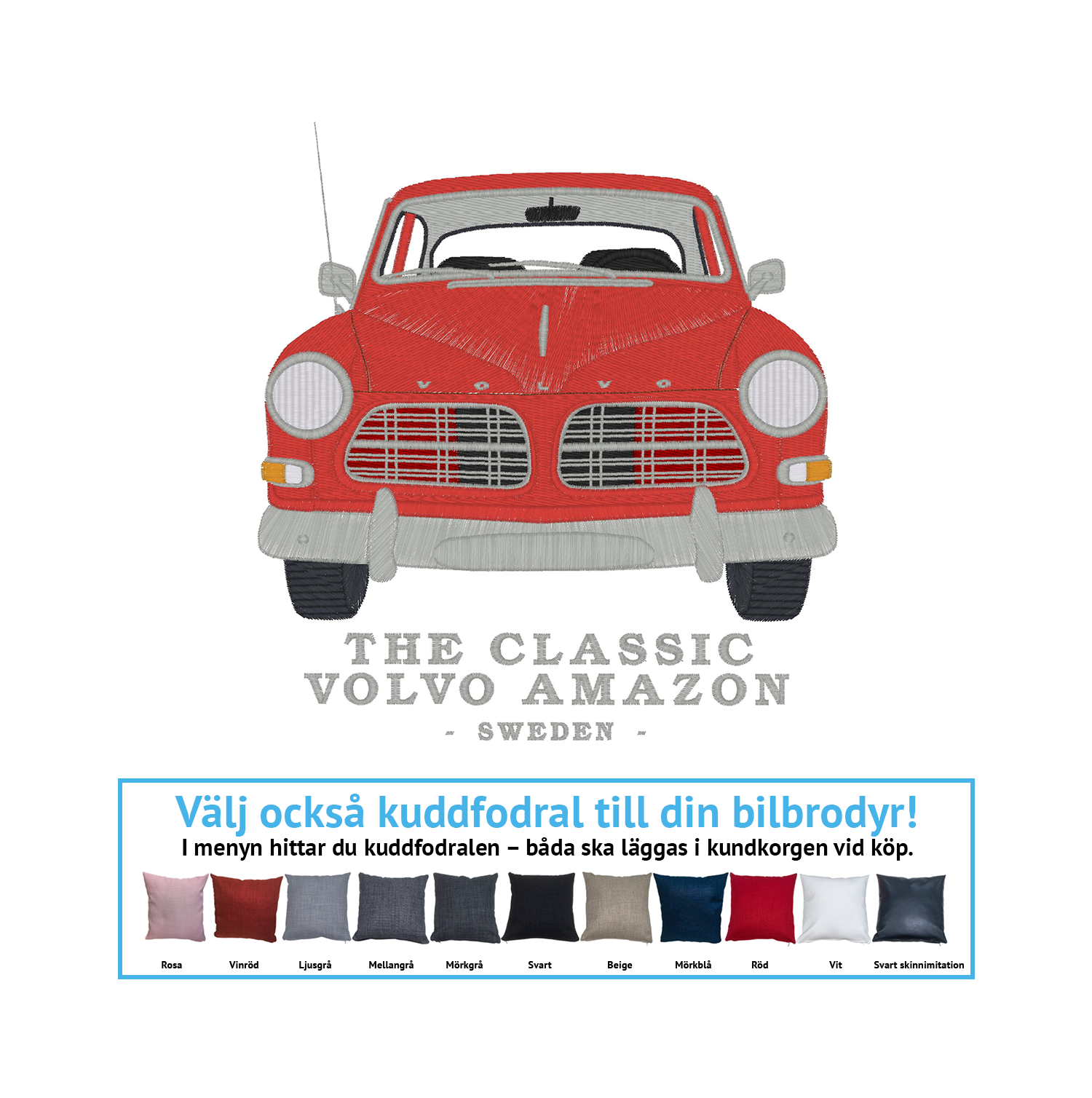 "The Classic Volvo Amazon – Sweden –"