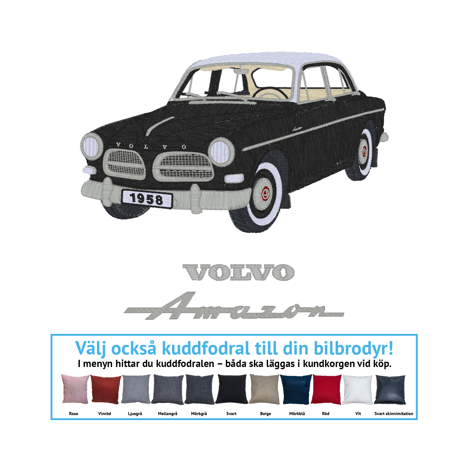 Volvo Amazon, 1958