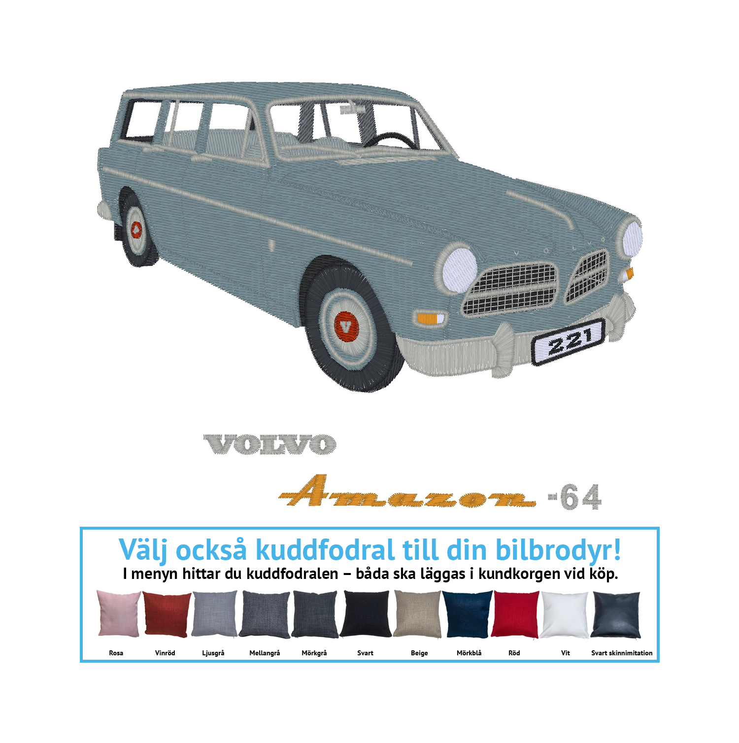 Volvo Amazon Kombi 221, 1964