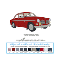 Volvo Amazon 122s 4D, 1966 (alla färgkombinationer)