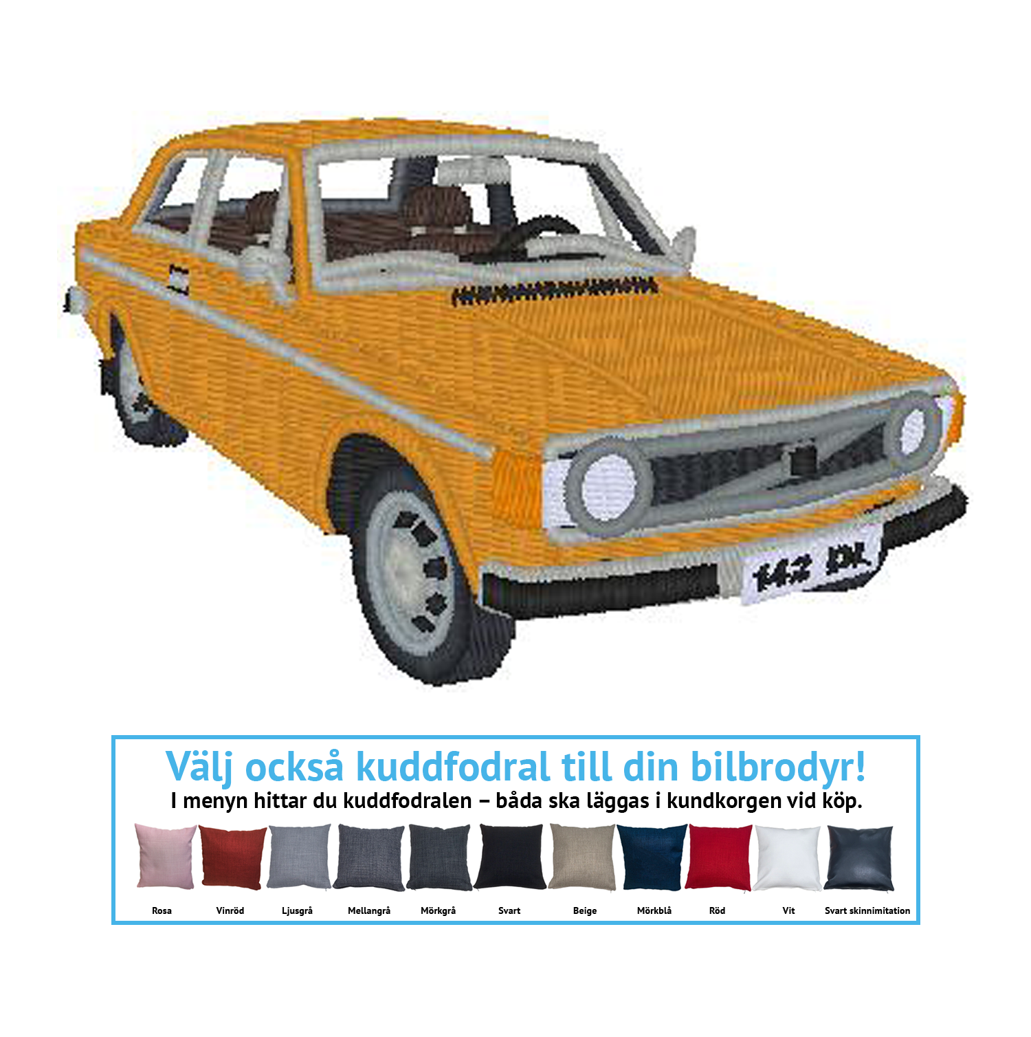 Volvo142 DL, 1973