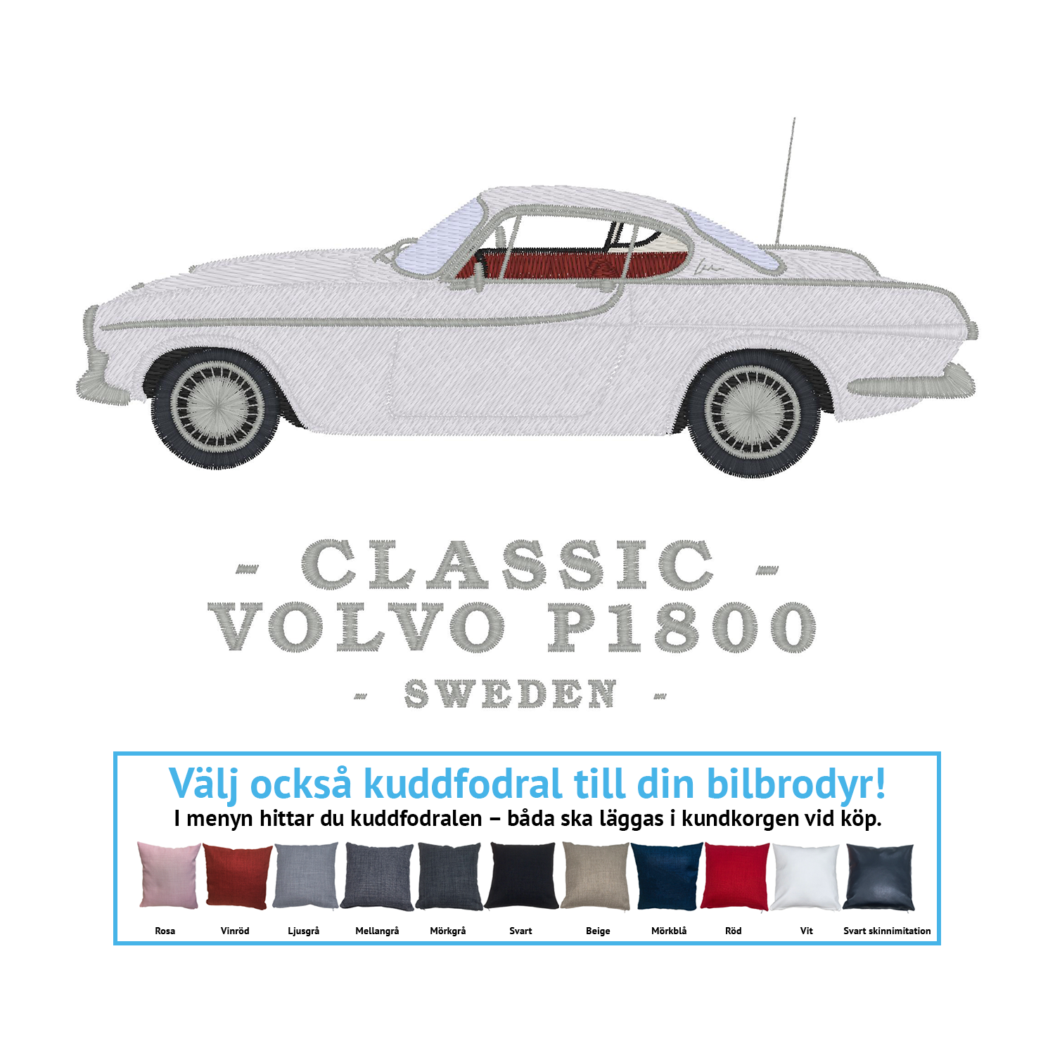 – CLASSIC – Volvo P1800 SWEDEN (1961)