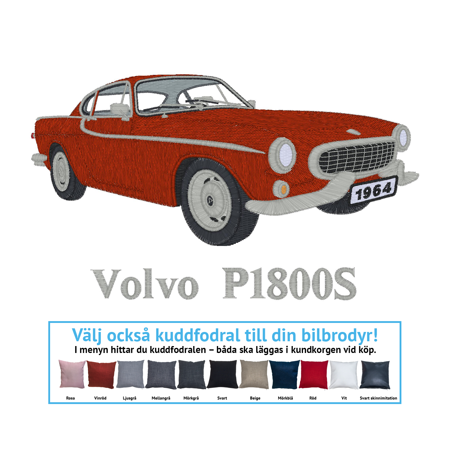Volvo P1800S, 1964-65