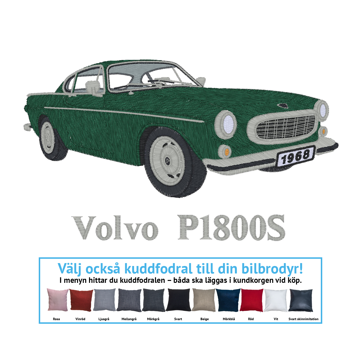 Volvo P1800S, 1968-69
