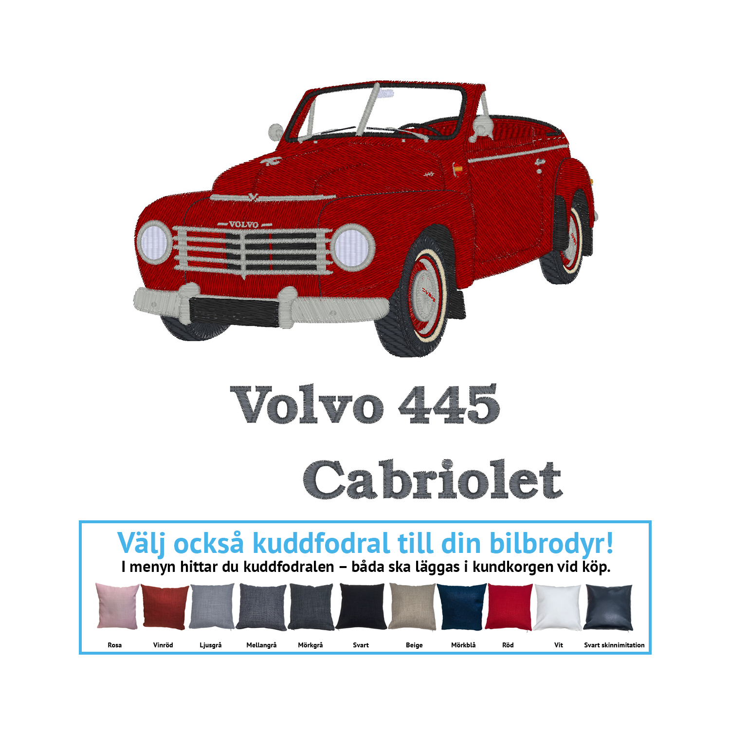 Volvo 445 cabriolet, 1953
