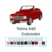Volvo 445 cabriolet, 1953