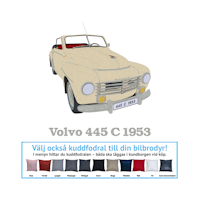 Volvo 445 cabriolet, 1953
