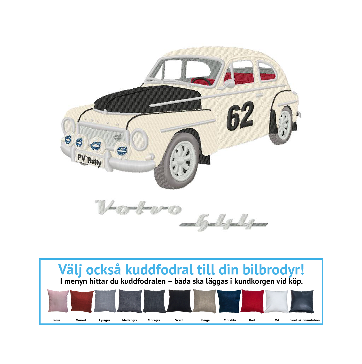 Volvo PV544 Rallybil