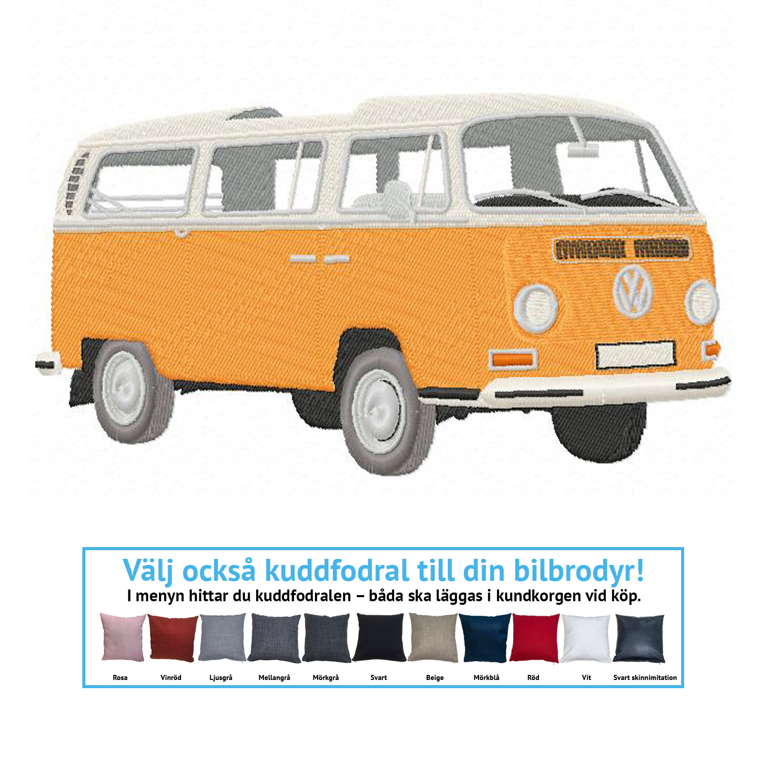 VW lyxbuss Bay Window, 1972
